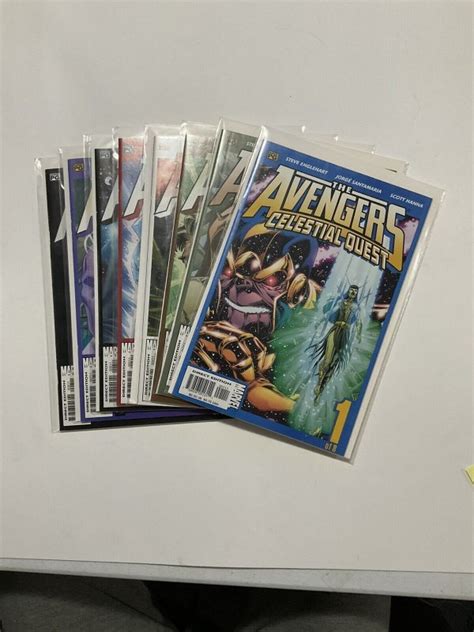 Avengers Celestial Quest Lot Run Set Near Mint Nm Marvel Comic