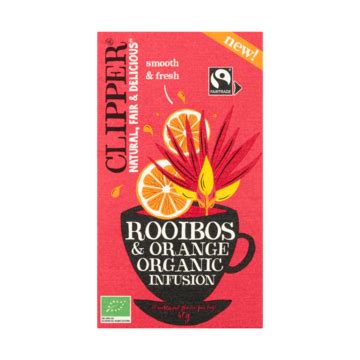 Clipper Rooibos Orange Organic Infusion Stuks Bestellen Fris