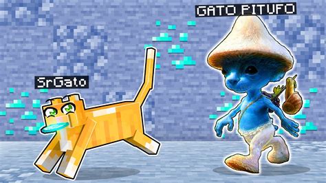 Trolle Y Le Robe Sus Cosas Al Gato Pitufo Srgato Molesta A Smurf