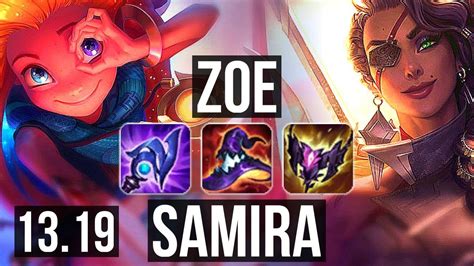 Zoe Leona Vs Samira Nautilus Adc M Mastery