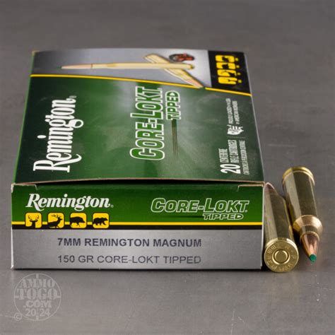 Mm Remington Magnum Ammo Rounds Of Grain Polymer Tipped By