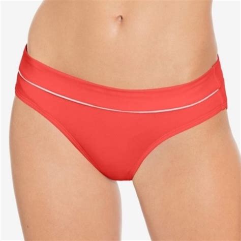 Robin Piccone Swim Robin Piccone Malia Banded Bikini Bottoms Size