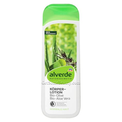 Alverde Natural Cosmetics Body Lotion Organic Olive Aloe Vera Ml