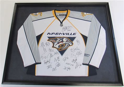 Lot Detail - Nashville Predators Team Signed Jersey