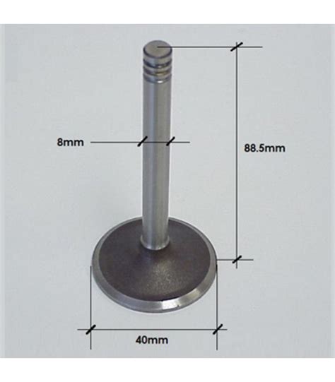 Soupape échappement pour Citroën 2cv6 602 cm3