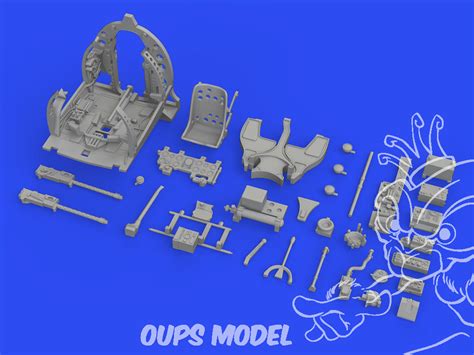 Eduard Kit D Amelioration Avion Brassin Print 648800 Cockpit A6M3