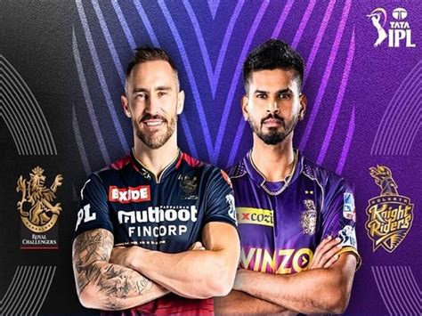 IPL 2022 RCB Skipper Faf Du Plessis Wins Toss Opts To Field Against KKR