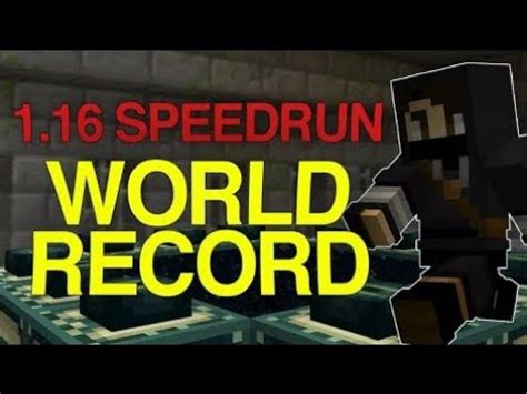 Minecraft Speed Run World Record In Minecraft