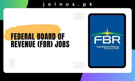 Federal Board Of Revenue FBR Jobs 2025 Apply Now