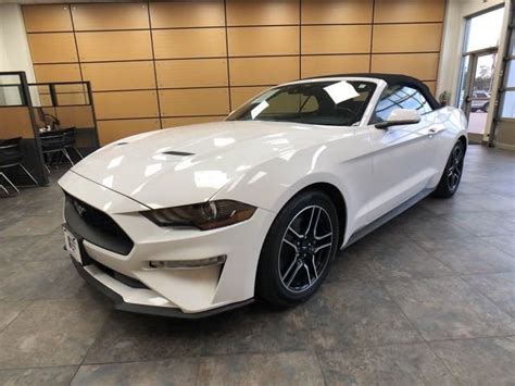 Pre Owned Ford Mustang Ecoboost Premium Door Convertible In Des