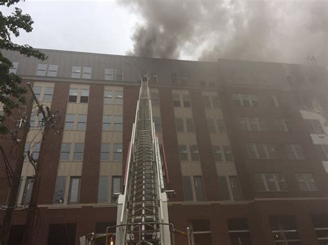 5 Alarm College Park Fire Fills Sky With Smoke Shuts Down Major Road Wtop News