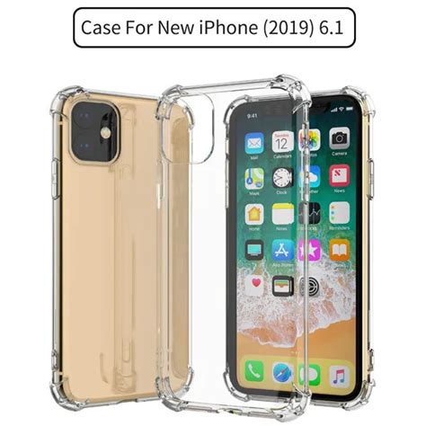 Anti Knock Soft Tpu Transparent Clear Mobile Phone Cover Shockproof