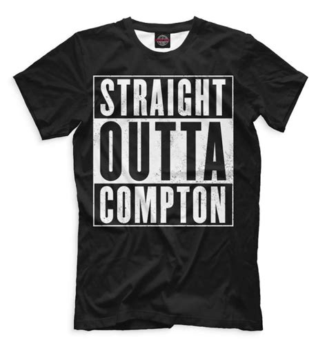 Straight Outta Compton T Shirt N W A Tee Mens Etsy