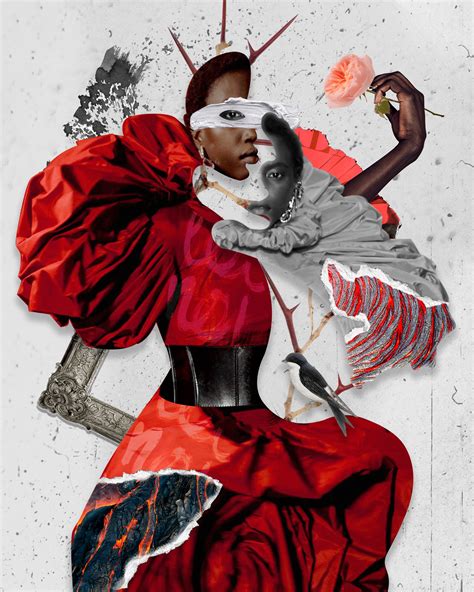 Alexander McQueen inspired fashion illustration on Behance