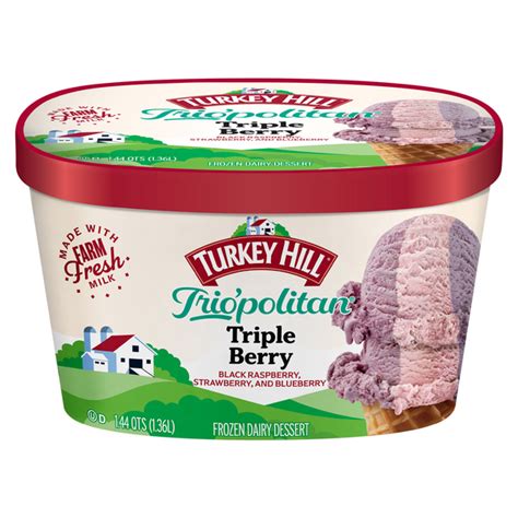 Save On Turkey Hill Trio Politan Premium Ice Cream Triple Berry Order