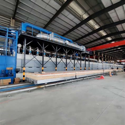 Nature Gas Tunnel Kiln For Brick Firing Process Customized Continuous