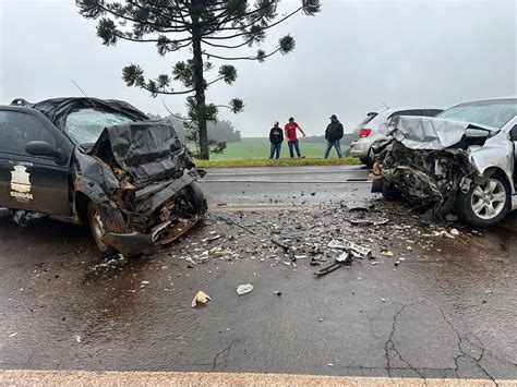 Colisão Deixa Dois Mortos E Um Ferido Na Br 277 Próximo Ao Três