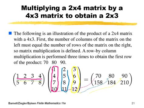 How To Multiply 2x2 Matrix By 2x4 Matrix Johnathan Dostie S Multiplying Matrices