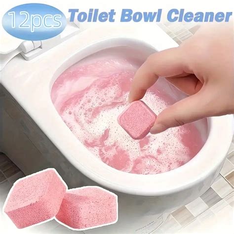 12pcs Toilet Bowl Cleaner Toilet Cleaning Block Toilet Deodorization