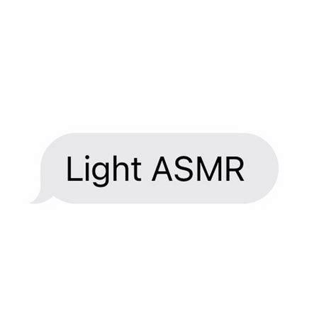 Light Asmr Youtube