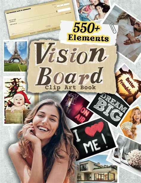 Vision Board Clip Art Book 550 Inspirational Pictures For Women And