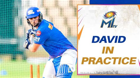 Tim David's explosive batting | Mumbai Indians - Mumbai Indians