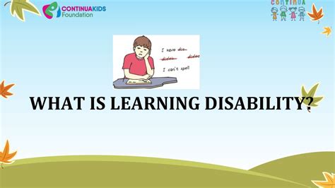 Ppt Learning Disability Powerpoint Presentation Free Download Id