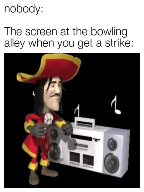 Bowling Alley Screen When You Get a Strike | Know Your Meme