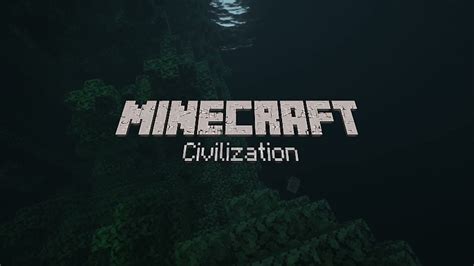 Minecraft Civilization Trailer Youtube