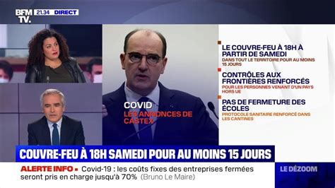 Covid 19 Que Retient On Des Annonces De Jean Castex 2 14 01