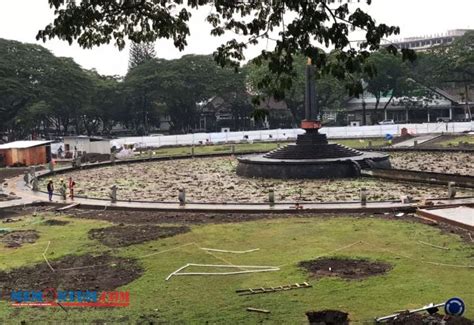 Masuki Minggu Ke 7 Revitalisasi Alun Alun Tugu Kota Malang Lebih Dari