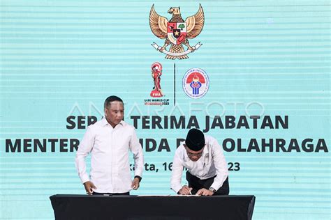 Sertijab Menteri Pemuda Dan Olahraga Antara Foto