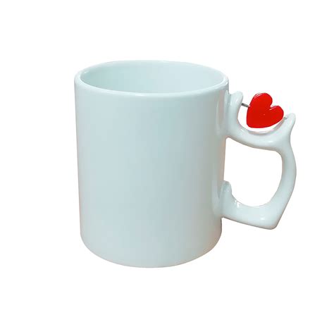 Taza Corazón Giratorio En Asa Sublimada 11onz Personalizadas InTouch Perú