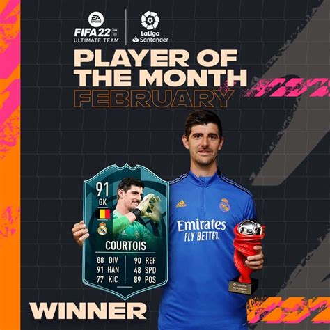 FIFA 22 SBC Thibaut Courtois POTM La Liga February – Cheapest Solutions ...