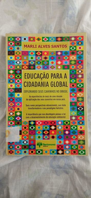 Livro Educação Para A Cidadania Global De Marli Alves Santos Pela