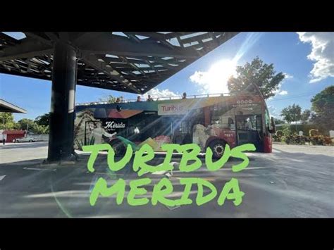 Turibus En M Rida Yucat N Visitando Con Un Ni O De A Os Youtube