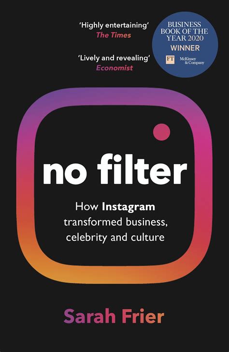 No Filter by Sarah Frier - Penguin Books Australia