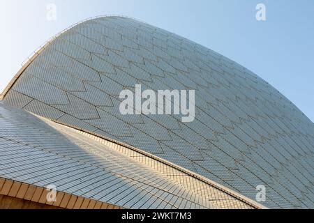 Texture Of Sydney Opera House Roof Australia Stock Photo Alamy