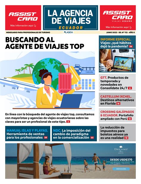 La Agencia De Viajes Ecuador N By Ladevi Medios Y Soluciones Issuu