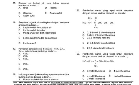 Rumus Rumus Kimia Kelas Semester Bit Cdn