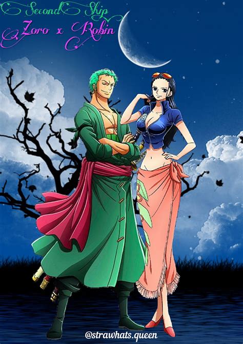 One Piece Zoro X Robin