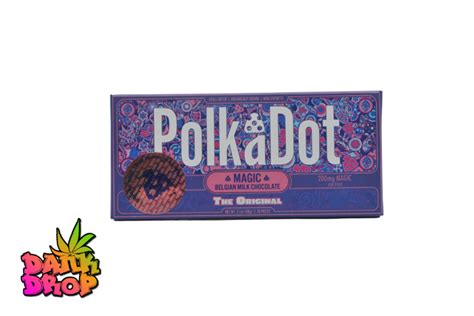 Polkadot Magic Belgian Chocolate Bar Milk Chocolate Mg Dank