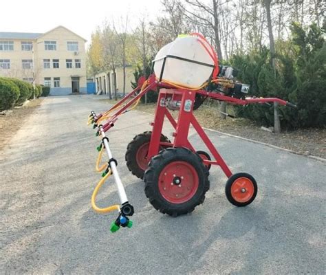 7HP PETROL ENGINE SELF PROPELLED MIST BOOM SPRAYER 100L CAPACITY 12