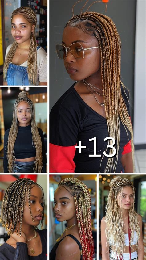 25 Mixed Blonde Knotless Braids Styles To Enthrall In 2024 Micro