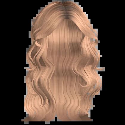 Beachy Wispy Wavy Hair Honey Blonde Roblox Item Rolimon S