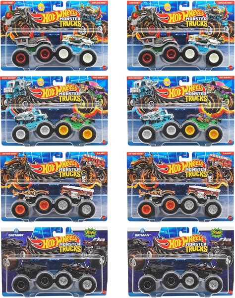 Amazon ホットウィール Hot Wheels モンスタートラック パック アソート 乗り物おもちゃ ミニカー 台組 セット入り BOX販売 歳から マルチ
