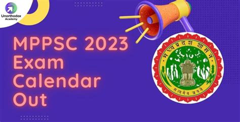 Mppsc 2023 24 Exam Calendar Out Unorthodox Academy