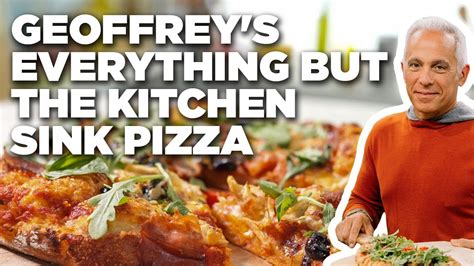 Geoffrey Zakarian S Everything But The Kitchen Sink Pizza The Kitchen