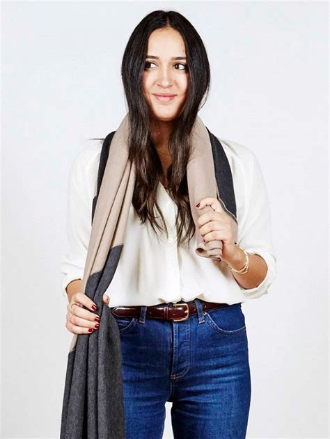 The Coolest Ways To Wear Your Scarf This FallSee The GIFS