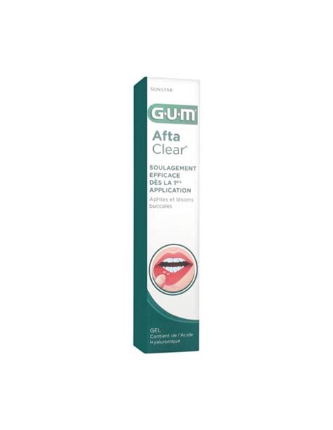 Gum Afta Clear Gel Reparador Ml